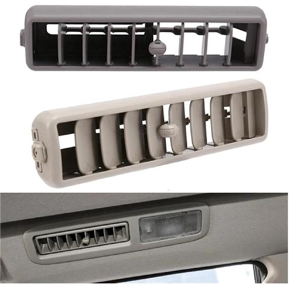 Car Air Conditioning Outlet 2X Beige Car Roof Top Side Air Conditioning Vent Outlet A/C Panel Grille Cover Install Compatible For Mitsubishi Pajero