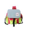 Fashionable Contrasting Color Canvas Backpacks For Boys And Girls Daily Outings