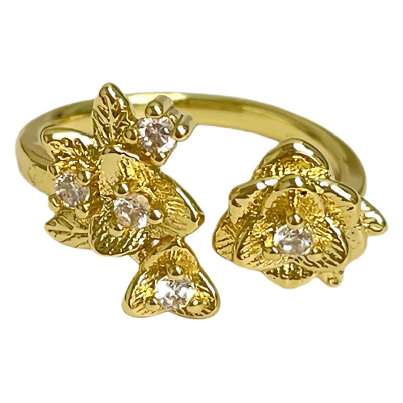 Medieval Personality Retro Vintage Open Ring Light Luxury High Sense Niche Phoenix Accessories