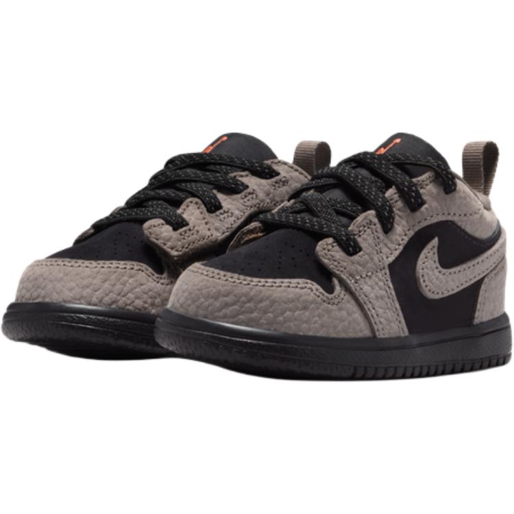 Air Jordan 1 Low Alt SE Toddler Black Grey Sneakers IQ8631-005