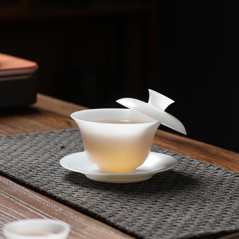 White Porcelain Thin-bodied Gaiwan