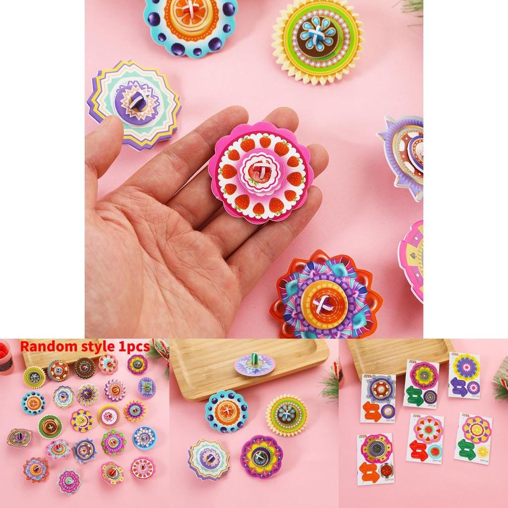 Diy Childrens 3d Puzzle Paper Gyroscope Art Craft Gift For Kids And School Rewards