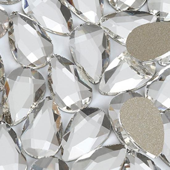 Wykwintne cyrkonie do paznokci z płaskim dnem Mini DIY