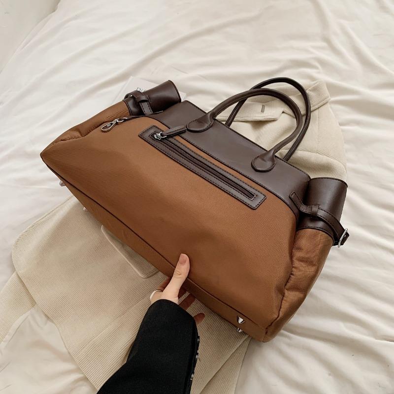 Bolso vintage de gran capacidad para mujer, nuevo bolso de hombro informal para ir al trabajo, bolso de mano portátil de moda