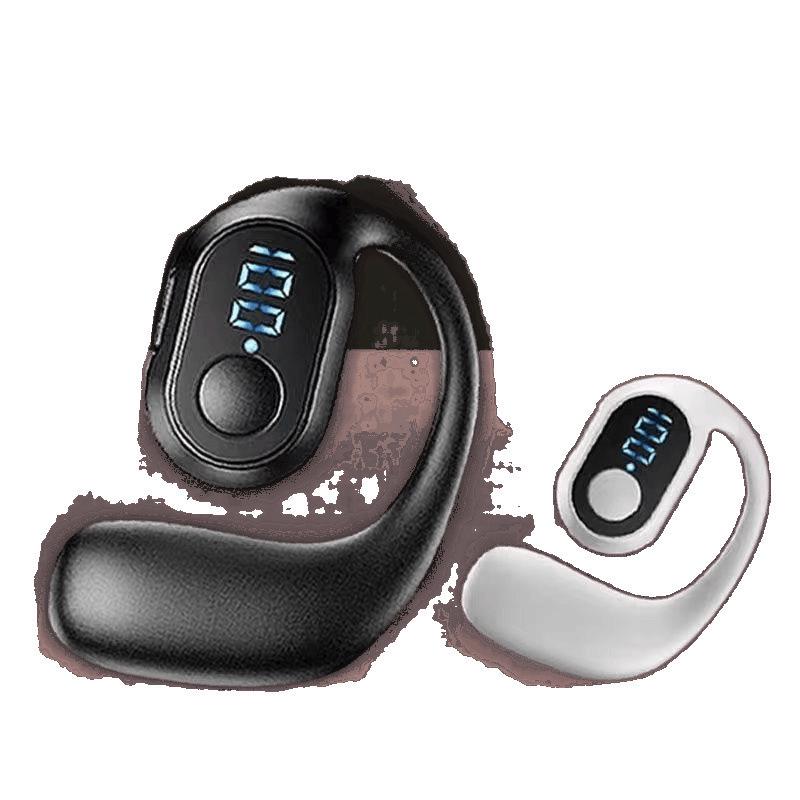 2025 Wireless Over-Ear Headphones with Digital Display and Extended Battery Life