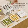 Pressing Ice Cube Mold Large Capacity Double-layer Design Ice Storage Container Home Food Grade Storage Box 48 Gride