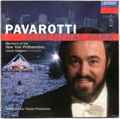 CD LUCIANO PAVAROTTI - Pavarotti In Central Park 4444502 London Records 1994 US Classical Used