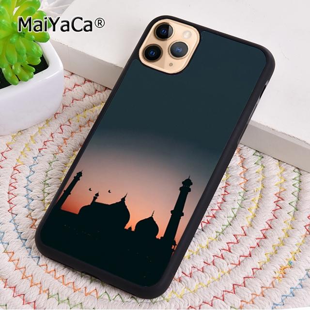 Muslim Mosque Building Colourful Style Phone Case For iPhone 17 Air 16 pro max 15 14 plus 12 13 Shell Cover coque