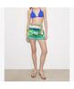 Tolibeochi Printed Camp Shorts - The Full Blue