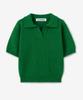 BLOND9 Boucle Short Sleeve Open Collar Knit ( 5 Colors )
