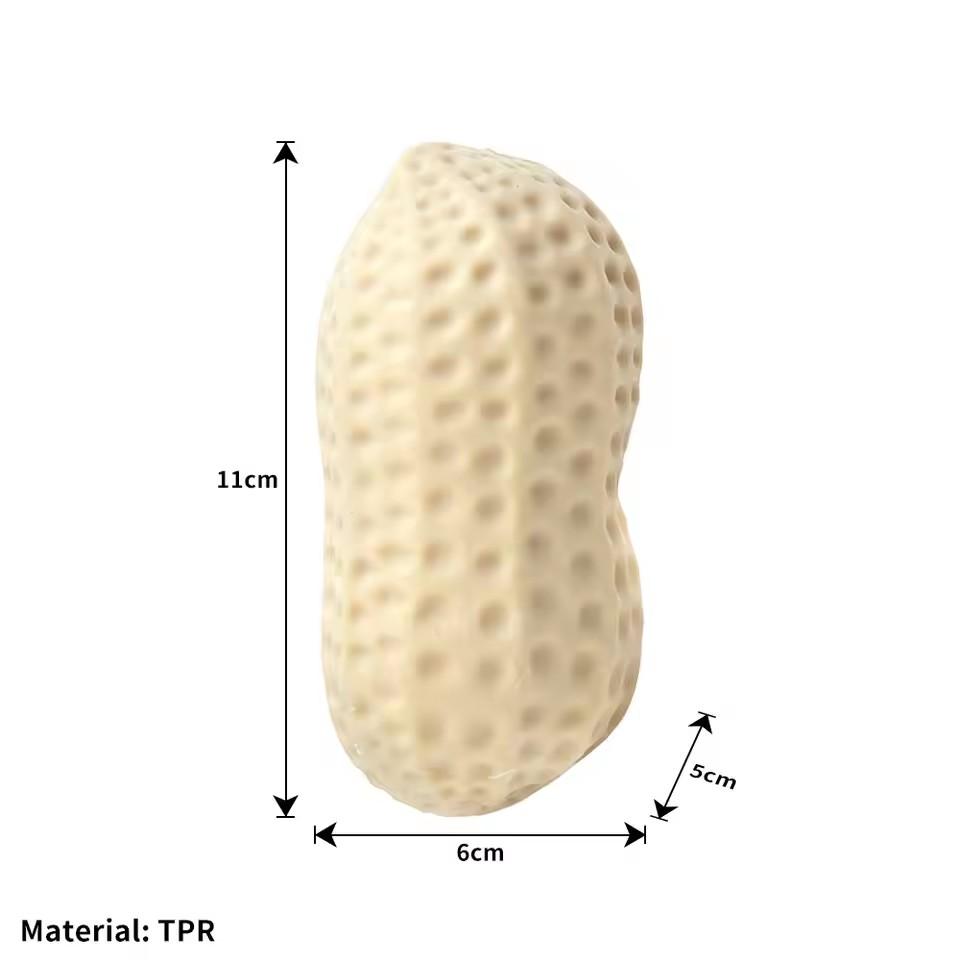 1 шт. Креативная мягкая игрушка-антистресс в виде арахиса с медленным отскоком, игрушка-сжималка, сувенир для вечеринки, подарок