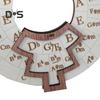 Dřevěný nástroj na melodii přenosný hudební nástroj akordové kolo Circle of Fifths akordové kolo nástroj pro transpozici hudby pro kytaru baskytara klavír housle