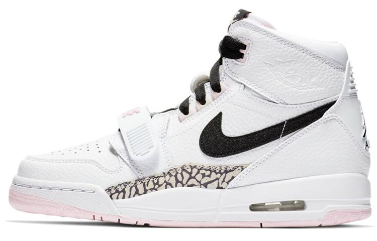 Jordan Legacy 312 Белый Черный Розовый Пена (GS) 36
