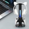 Charging Dock with LED Light Controller Charging Station Headset Display Holder Controller Charger Type-C Charging Cable