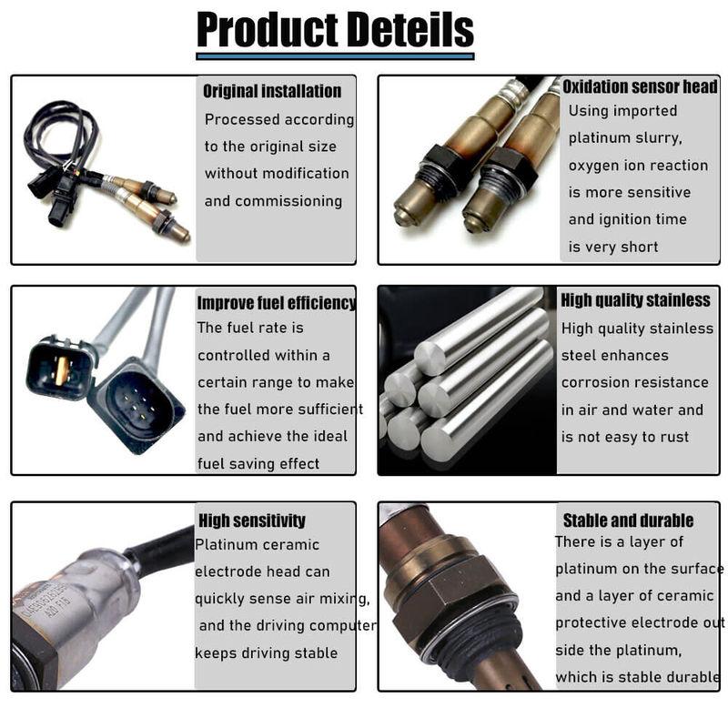 Oxygen Sensor For 2011- Hyundai Tucson Elantra 2014- Kia Forte Optima 1.8 2.0 39210-2E200 39210-2E400 234-5083 234-4552