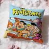 Cartoon F-Flintstones Kussenhoes Premium Comfort Omkeerbare Kussenhoes - Twee-in-één Ontwerp voor Elke Kamer & Auto-interieur