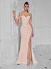 Women's Elegant Slimming High-Slit Evening Dress