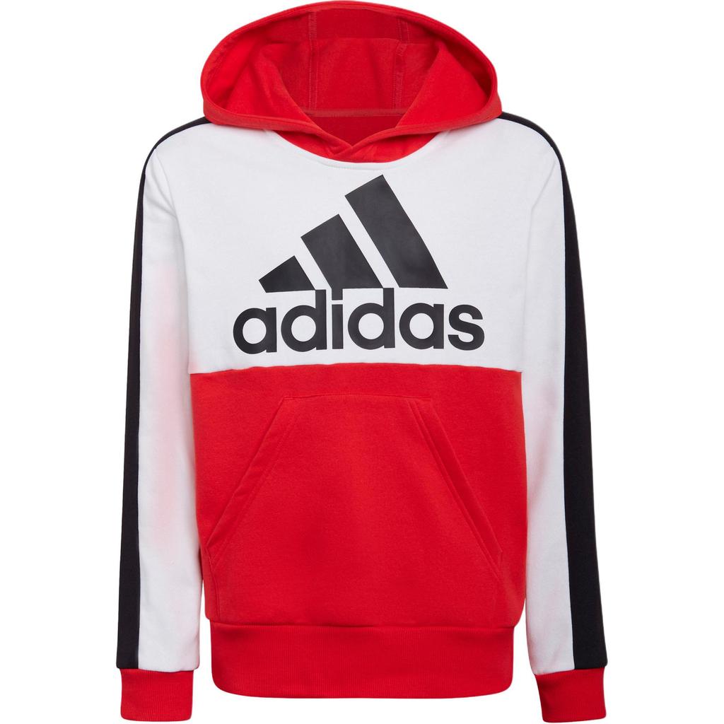 adidas Sweatshirt Bright Red/White/Black Children Aged 3 7 Years Old HC5657
