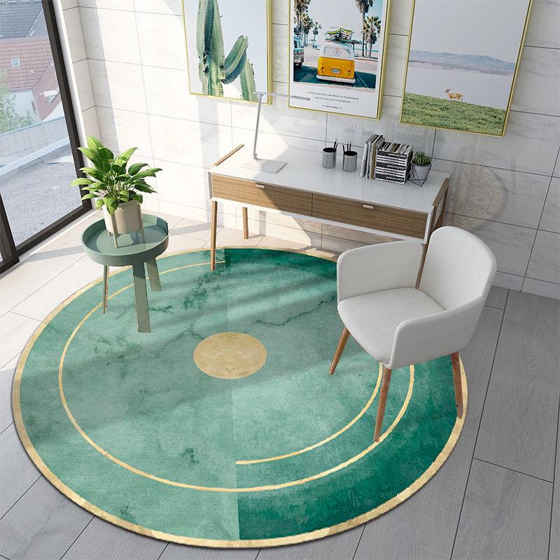 Round Living Room Living Room Washable Printed Rug Queen Bedside Bedroom Rug Home Decor Rug Alfombra