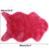Artificial Sheepskin Hairy Carpet for Living Room Bedroom Rugs Skin Fur Plain Fluffy Area Rugs Washable Bedroom Faux Mat