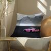 Creative bblack and pinks Pillow Case Silky elegant Comfort Sofa Bed Invisible zipper