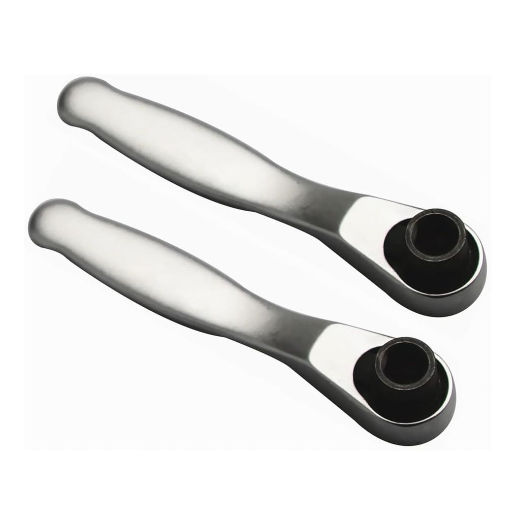 1/4 Inch Hex Ratchet Wrench - Quick Socket Wrench for Screwdriver Bits, Hand Tools for Bicycle Repair