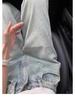 Retro Rhinestone Hotfix High Waist Wide Leg Jeans for Women - Spring/Summer 2026 Collection