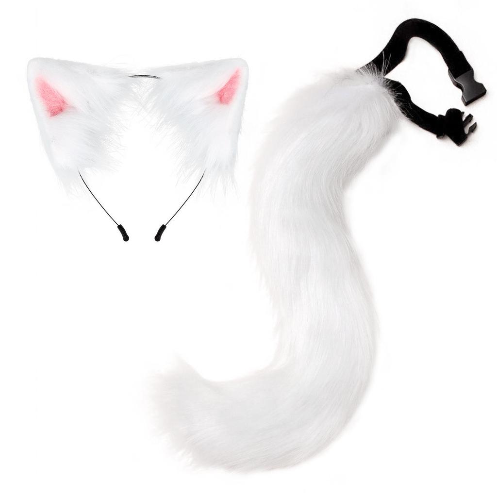 Halloween Fuchs Plüsch Schwanz Cosplay Kostüm Accessoire