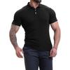 Men's Summer Leisure Culture Breathable Short Sleeved Shirt Top