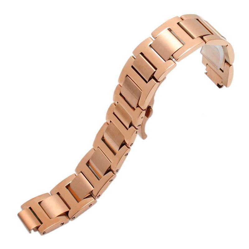 stainless steel watchband for Ballon Bleu series 20*12mm 18*11mm 14*8mm W6920046 straps women's men's bracelet