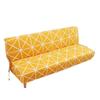 Universal Thickened Elastic Printed Brushed Sofa Bed Cover Without Armrests All-inclusive Fabric Sofa Cover