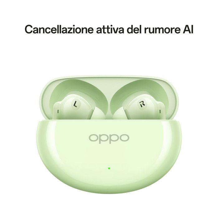 OPPO Enco Air4 Auricolari True Wireless Bluetooth 5.4 Fresh Mint 44h Autonomia