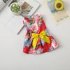Western Style Pet Dresses for Cats Gotas Summer Satin Sphynx Cat Skirt Dress Kitten Kedi Persian Mascotas Clothes Dog Clothing