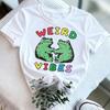 Funny Frog Cottagecore Shirt Weird Vibes Toad Tee for Unisex Women Retro Goblincore Fashion TShirt Y2k Clothing Harajuku Tees Tops