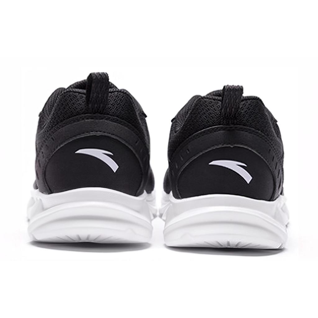 Anta Cushioning Slip Resistant Abrasion Resistant Breathable Lightweight Low Top Running Shoes Men's Black 91815522-6