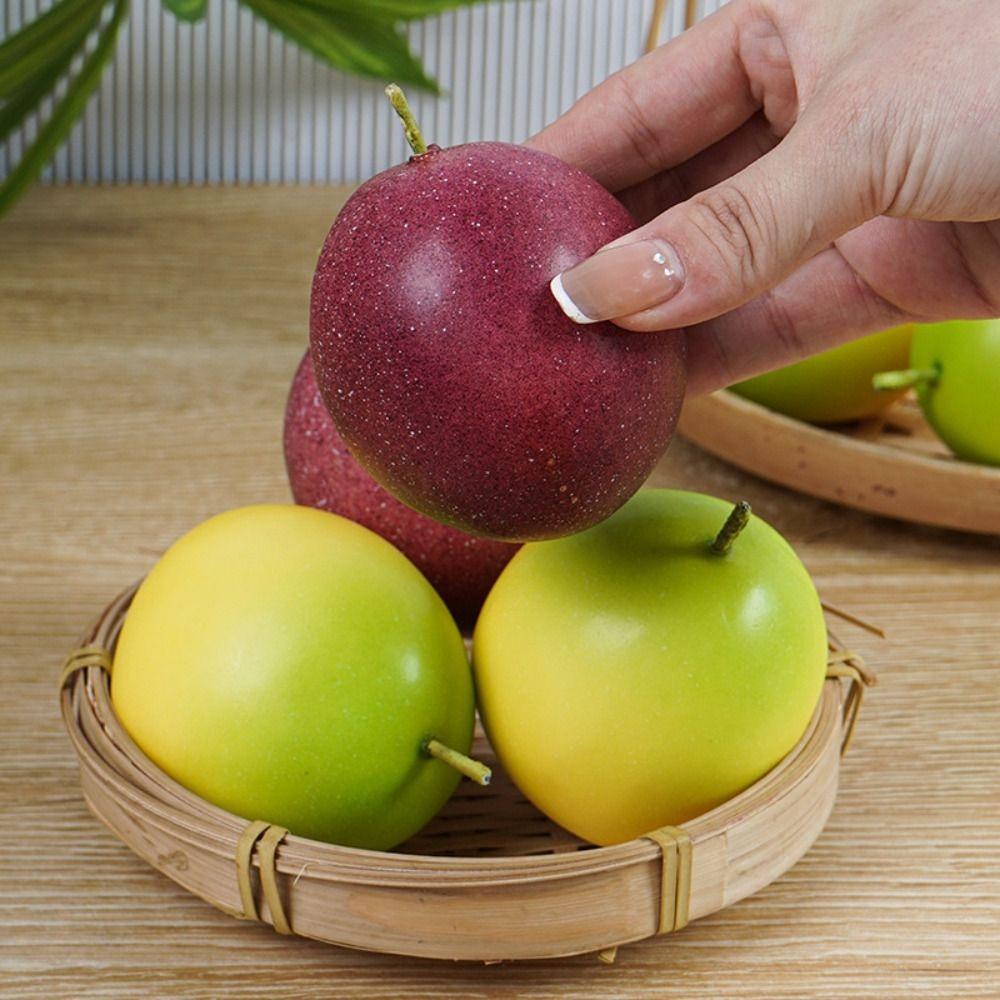 Artificial Passion Fruit Simulation Passion Fruit Ornament Gold Berry Fake Fruit Home Decoration Craft Food Photography Props