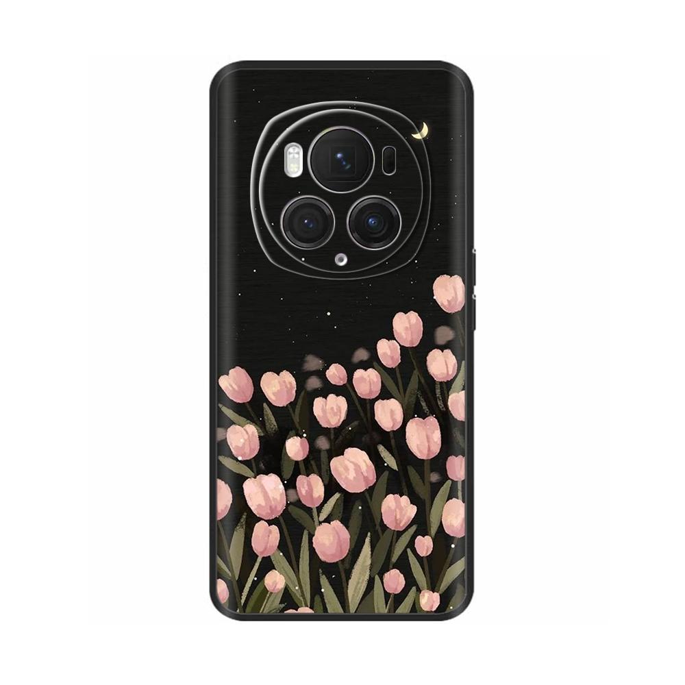 For Honor Magic6 Pro 5G Case For Huawei Honor Magic 6 5G Creative Soft Liquid Silicone Protection Phone Cover for Magic 6 pro