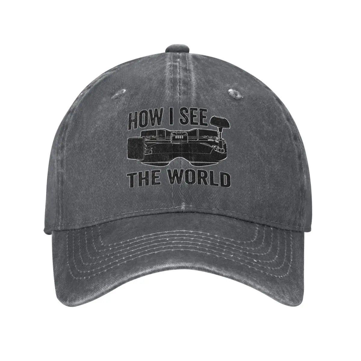 2026 Men Women FPV Flying Drone Pilot Hats Vintage Distressed Washed Remote Aircraft Operator Baseball Cap Adjustable Adjustable