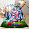 Bayern Munich Jersey Personalized Text Blanket Multi-purpose Customizable Blanket Soft & Cozy for Seaside Nap Home Decor Living Room for All Occasions
