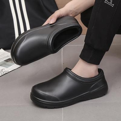 Scarpe da Lavoro da Uomo da Chef Taglia Grande Antiscivolo Mocassini Casual Impermeabili e Oleorepellenti Scarpe Basse Scarpe da Ristorante Stivali da Pioggia da Esterno
