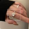 Smiley Adjustable Open Ring for Women - Trendy Niche Design, Perfect for Index Finger.