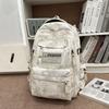 Schoolbag Backpack Girl ins Wind Student School Bag High School Female College High School Bag Large Capacity Backpack
