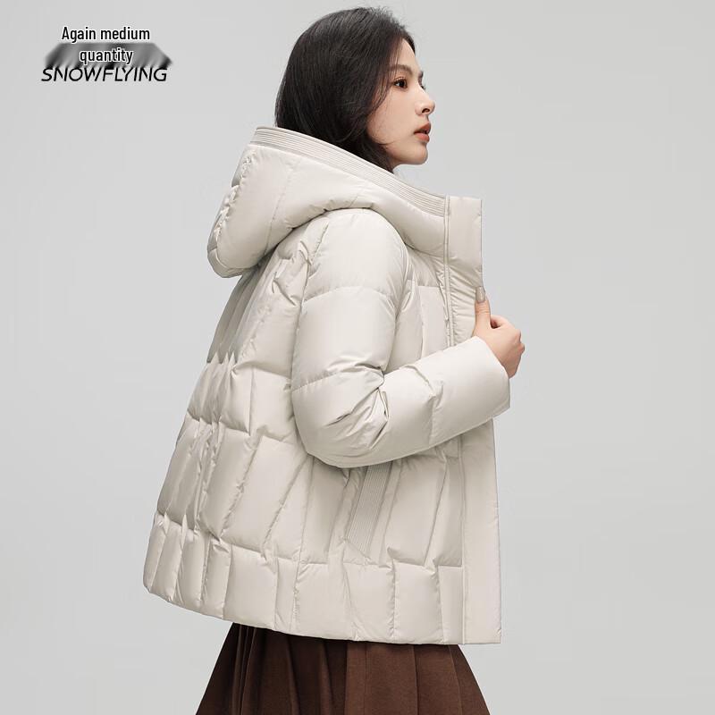 

Xuezhongfei Women s Hooded Short Down Jacket 3XL