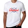 Cleveland Baseball Rotes Und Blaues T-Shirt Atmungsaktives Basic Baumwoll-T-Shirt