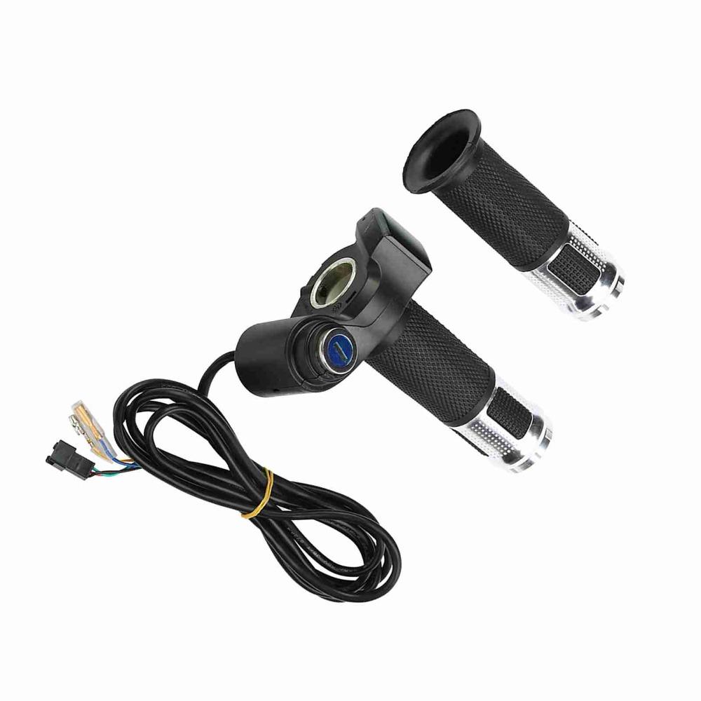 Zestaw manetki gazu do roweru elektrycznego 12-84V do skutera elektrycznego, roweru elektrycznego, motocykla