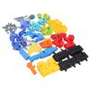 Dinosaur Car Toy Set Simulation Realistic DIY Dinosaur Transforming Drill Toy for Children