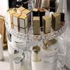 Cosmetic Makeup Storage Rack 360 Rotating  European Style Makeup Organizer 8 Layers Desktop Storage Shelf Makeup Organizer
