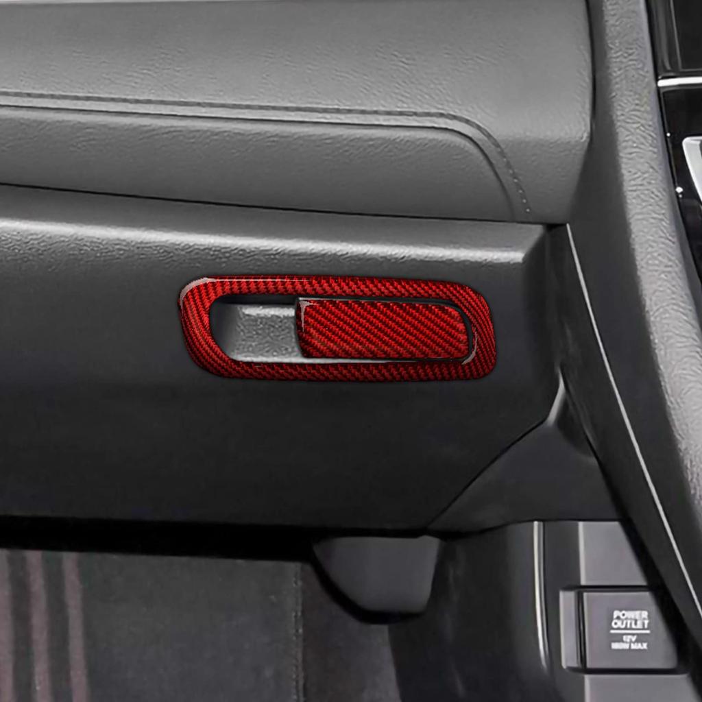 Civic 10th Generation Car Passenger Glove Box Handle Frame Sticker