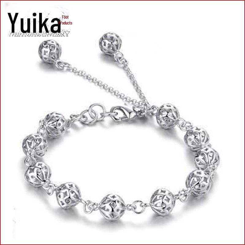 

Weihua Korean Silver-Plated Crystal Bracelet for Women