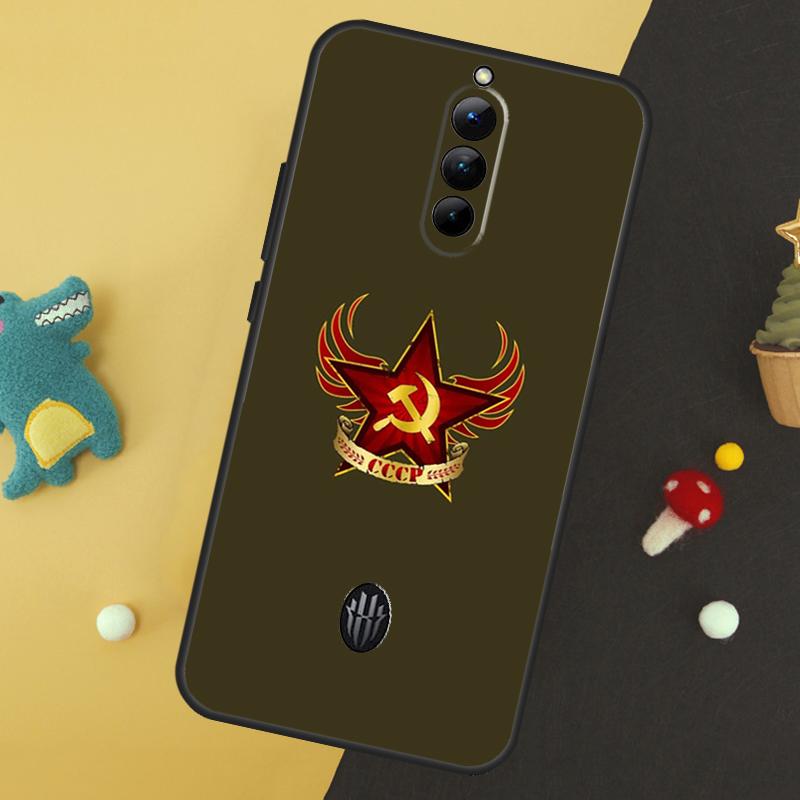 CCCP Soviet Union Russia Phone Case For ZTE Nubia Red Magic 9 Pro Plus 8 8S Pro Plus 6 7 6S 7S Pro 5G 5S 6R Cover